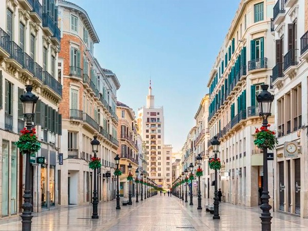 Edificios de viviendas en Málaga capital